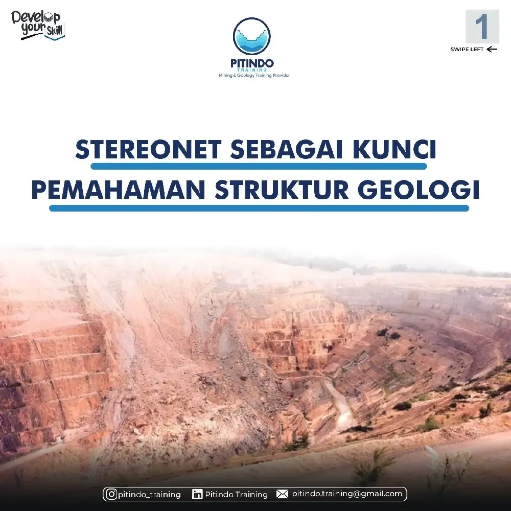 Stereonet Sebagai Kunci Pemahaman Struktur Geologi