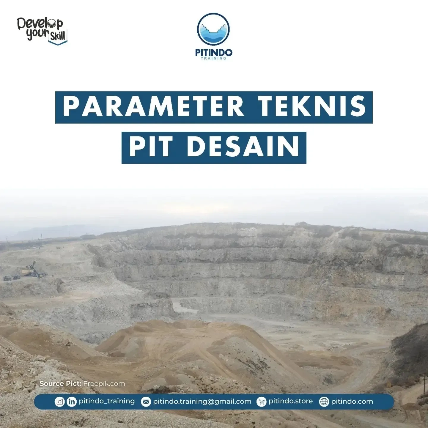 Parameter Desain Pit Dalam Penambangan Terbuka