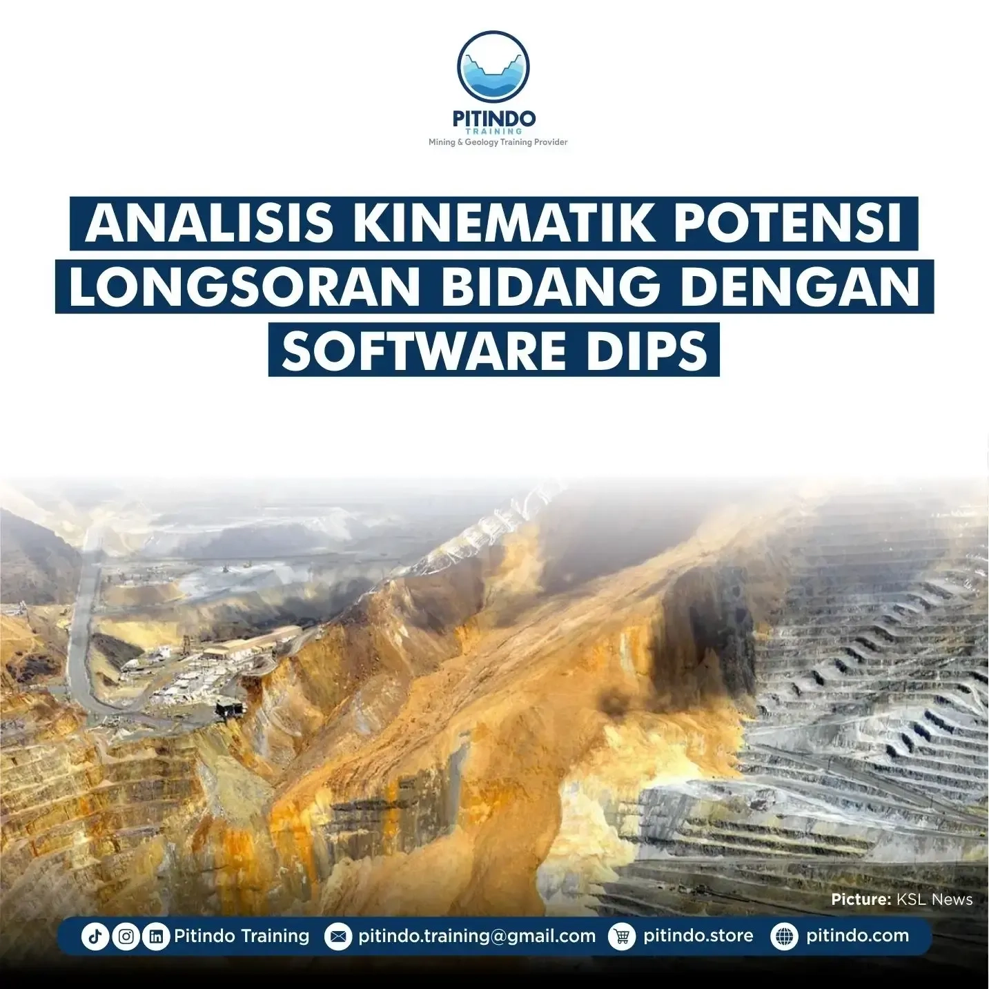  Analisis Longsoran Menggunakan Program Dips