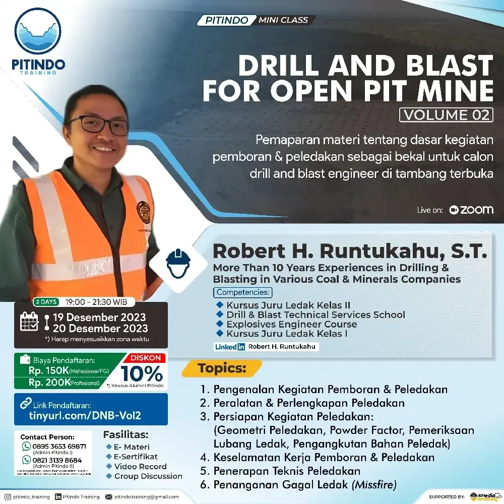 Drill & Blast For Open Pit Mining