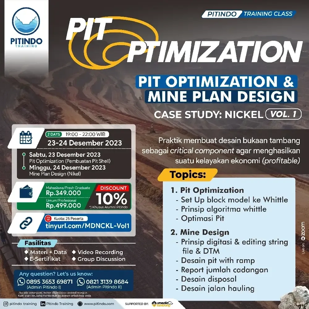 Pit Optimization & Mine Design - Nickel