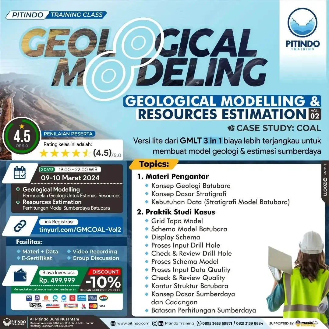 Geological Modelling & Resource Estimation - Case Study Coal - Volume 2