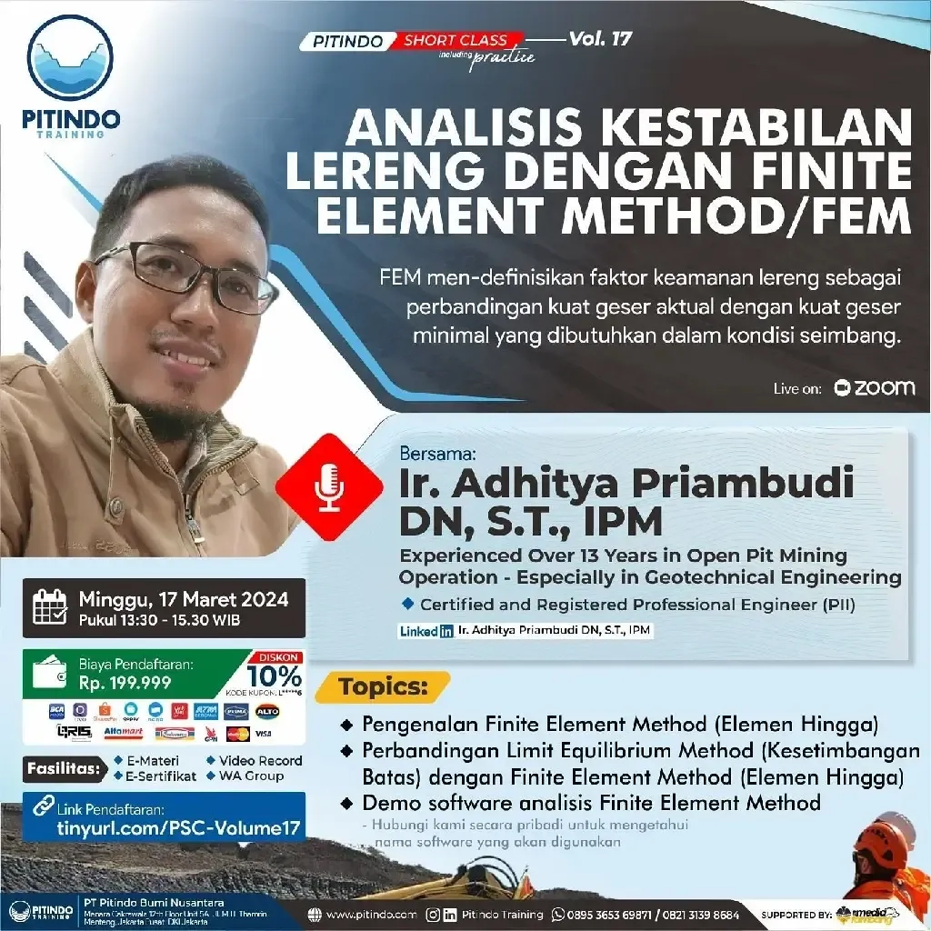 Volume 17 - Analisis Kestabilan Lereng Dengan Finite Element Method