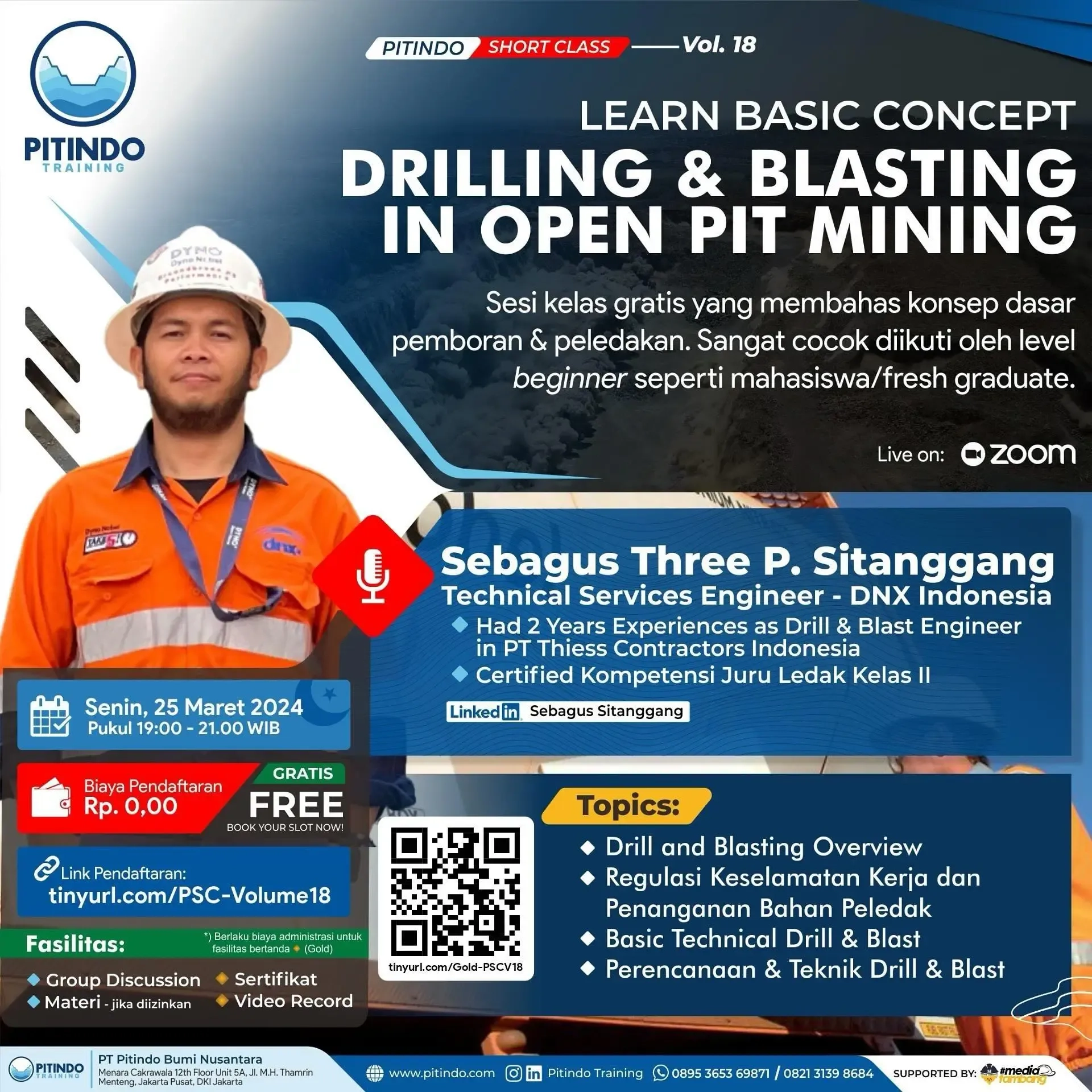 Volume 18 - Learn Basic Concept : Drilling & Blasting In Open Pit Mining