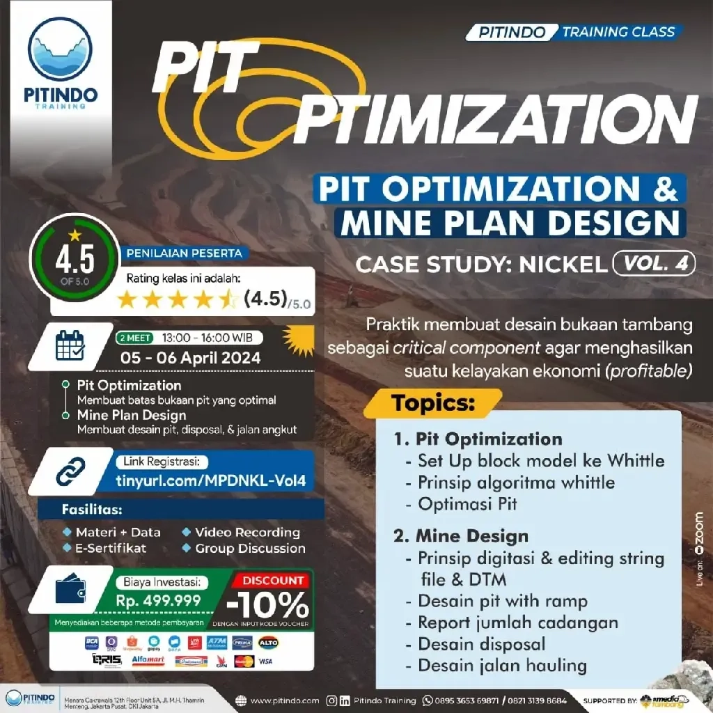 Pit Optimization & Mine Plan Design - Case Study Nickel - Volume 4