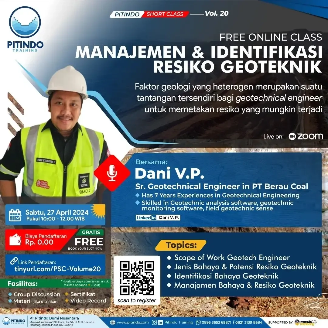 Volume 20 - Manajemen & Identifikasi Resiko Geoteknik