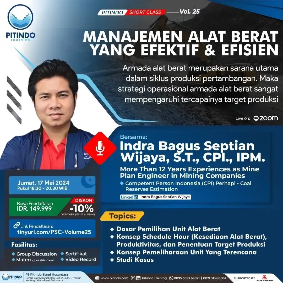 Volume 25 - Manajemen Alat Berat Yang Efektif & Efisien