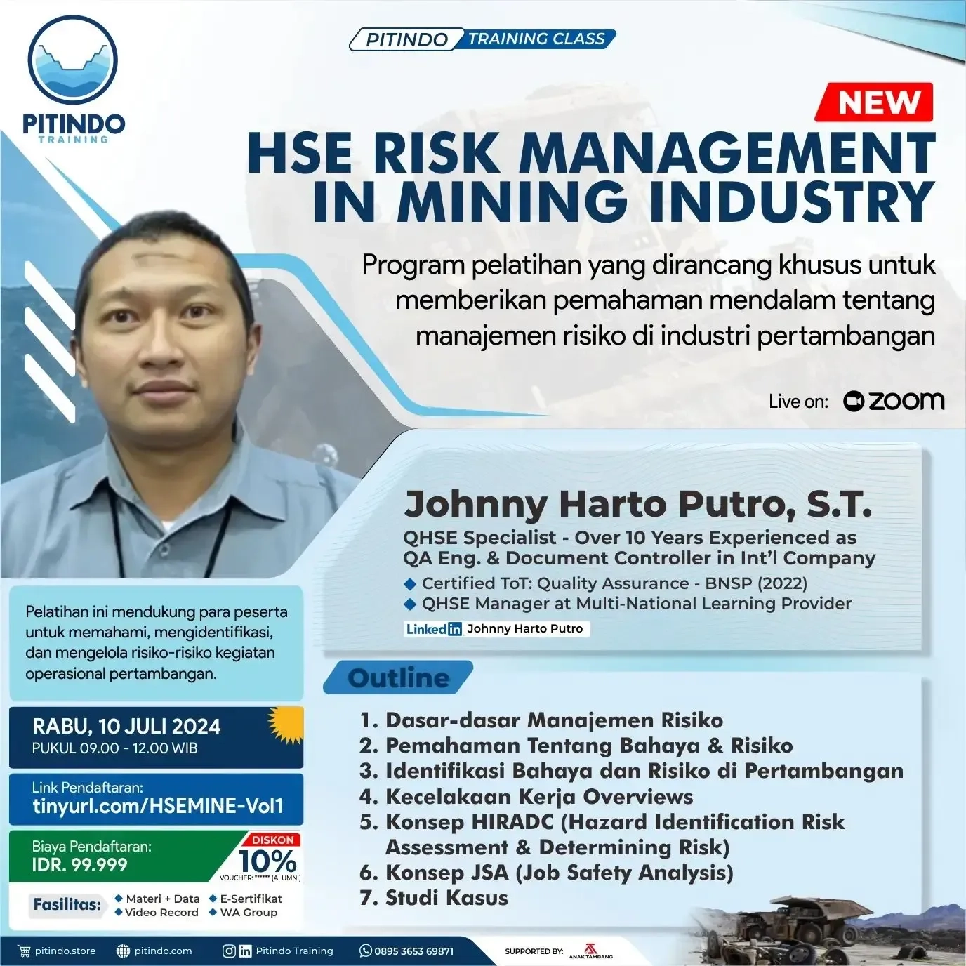 HSE Risk Management In Mining Industri - Volume 1