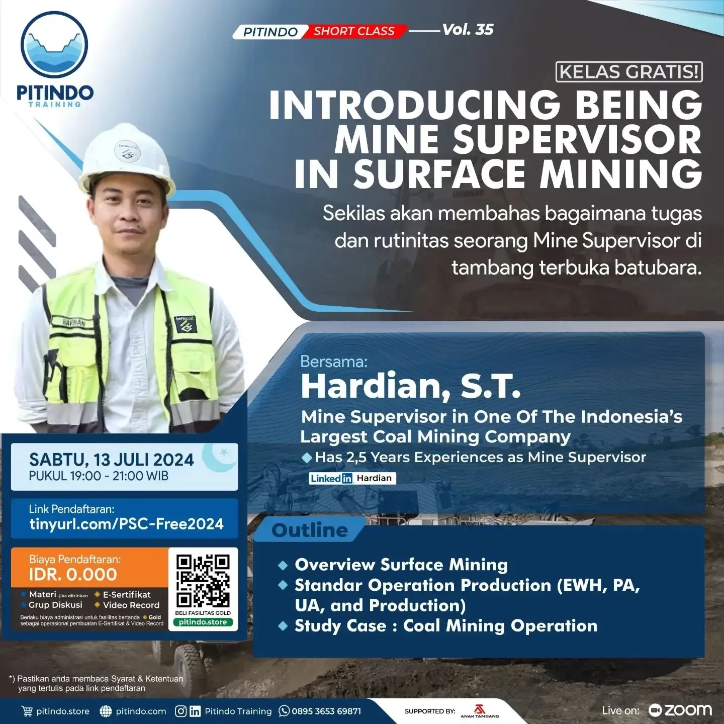 Volume 35 -  Introduction To Being Mine Supervisor In Surface Mining